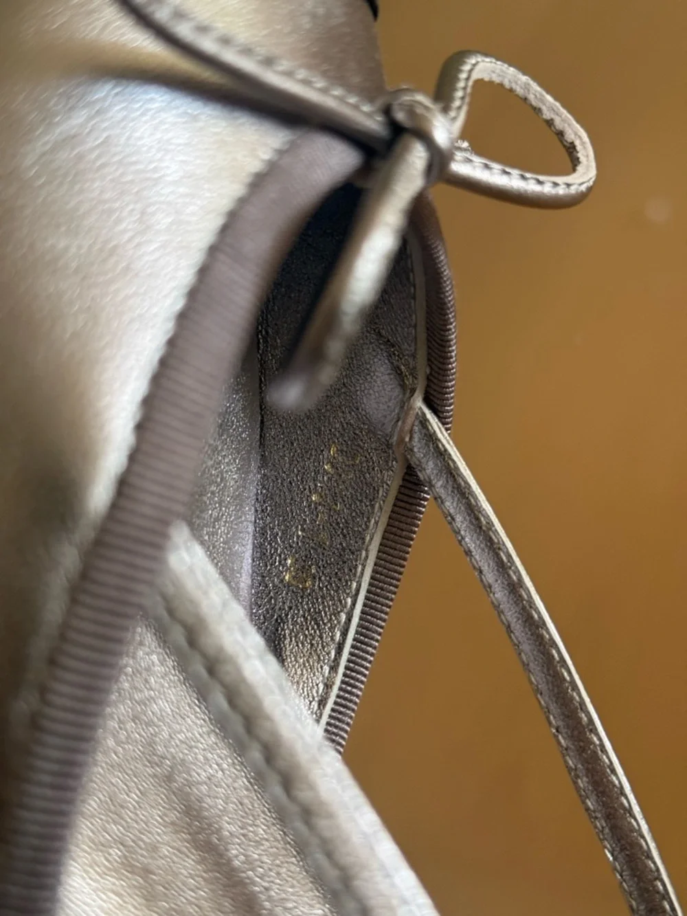 CHANEL Two-Tone Slingback Pumps in Silver and Black - Picture 4 of 6